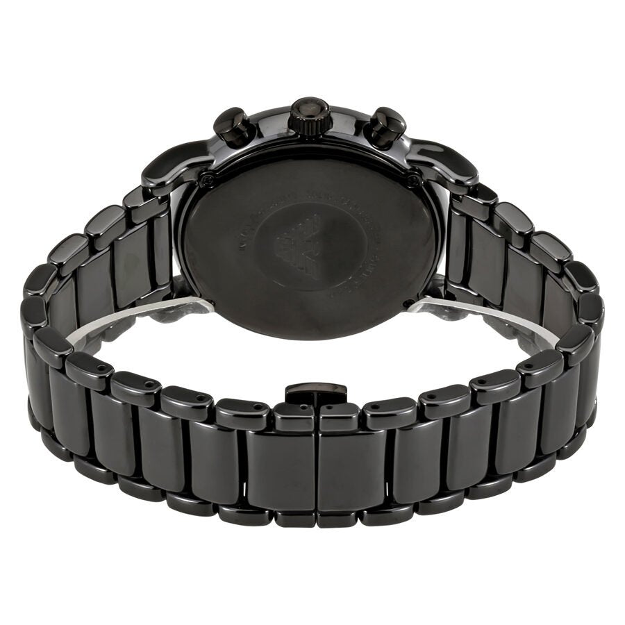 Emporio Armani Luigi Chronograph Black Dial Black Stainless Steel Watch For Men - AR1507