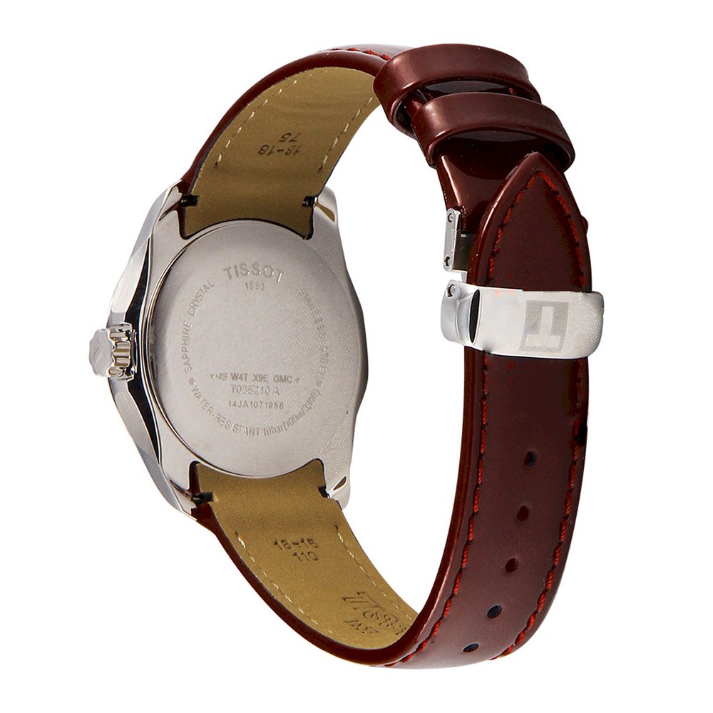 Tissot Couturier Lady Quartz Watch For Women - T035.210.16.371.00