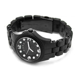 Marc Jacobs Pelly Black Dial Black Silicone Strap Watch for Women - MBM2527