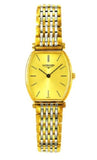 Longines La Grande Classique Tonneau 22 Yellow Gold Watch for Women - L4.205.2.32.7