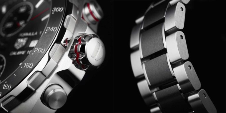 Tag Heuer Formula 1 Automatic Chronograph Grey Dial Two Tone Strap Watch for Men - CAZ2012.BA0970