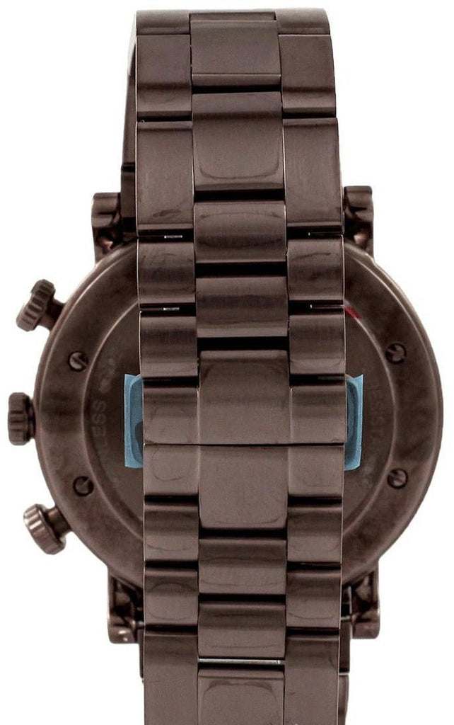 Gucci G Chrono Brown Dial Brown Steel Strap Watch For Men - YA101341