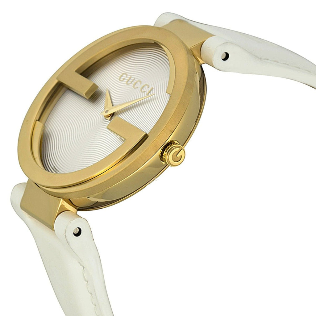 Gucci Interlocking Latin Grammy Special Edition Gold Watch For Women - YA133313
