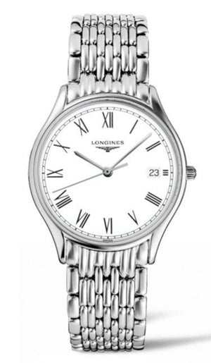Longines Lyre White Dial Silver Stainless Steel Watch for Women - L4.259.4.11.6