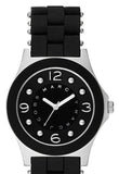Marc Jacobs Pelly Black Dial Black Silicone Strap Watch for Women - MBM2544