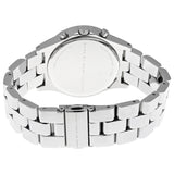 Marc Jacobs Henry Chronograph Silver Dial Silver Steel Strap Watch for Women - MBM3104