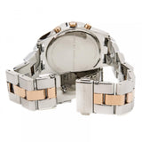 Marc Jacobs Henry Chronograph Silver Dial Two Tone Steel Strap Watch for Women - MBM3106