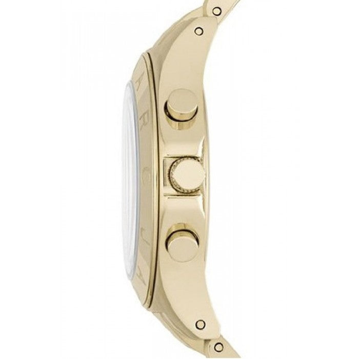 Marc Jacobs Blade Chronograph Gold Dial Gold Steel Strap Watch for Women - MBM3101