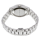 Marc Jacobs Tether Transparent Silver Dial Silver Steel Strap Watch for Women - MBM3412
