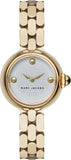 Marc Jacobs Courtney White Dial Gold Steel Strap Watch for Women - MJ3457