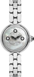 Marc Jacobs Courtney Mother of Pearl White Dial Silver Steel Strap Watch for Women - MJ3459