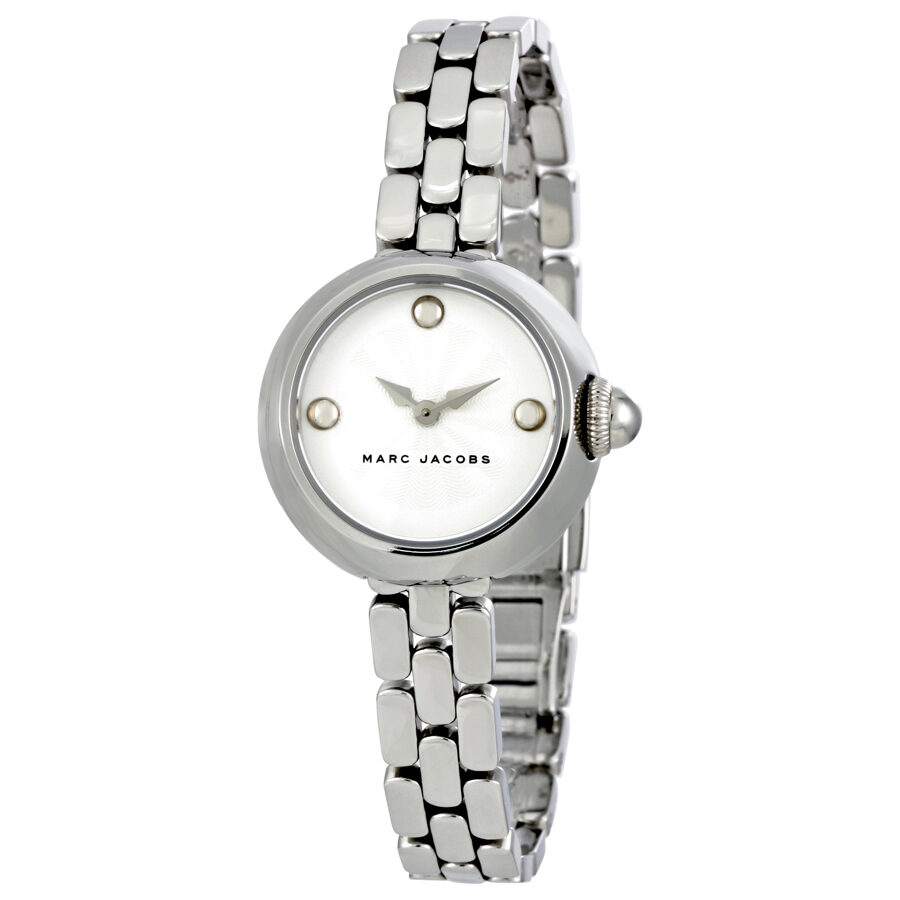 Marc Jacobs Courtney Silver Dial Silver Steel Strap Watch for Women - MJ3456