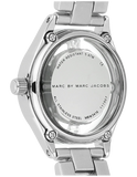Marc Jacobs Tether Transparent Silver Dial Silver Steel Strap Watch for Women - MBM3416