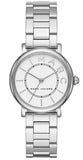 Marc Jacobs Roxy White Dial Silver Steel Strap Watch for Women - MJ3525