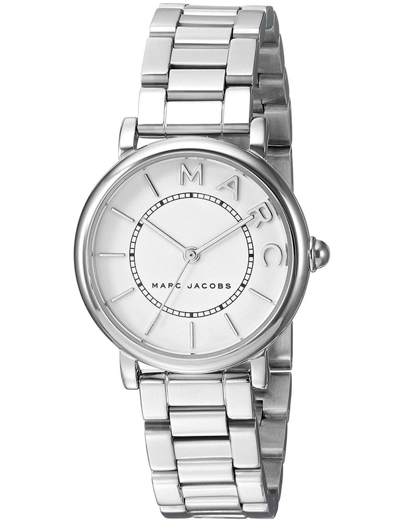 Marc Jacobs Roxy White Dial Silver Steel Strap Watch for Women - MJ3525
