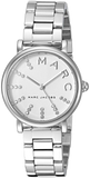 Marc Jacobs Roxy White Dial Silver Steel Strap Watch for Women - MJ3568