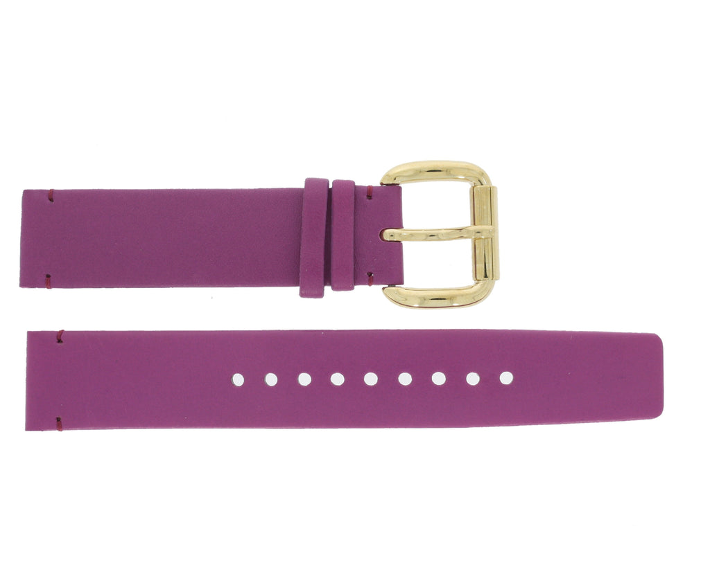 Marc Jacobs Blade Purple Dial Purple Leather Strap Watch for Women - MBM1203