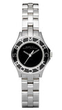 Marc Jacobs Blade Black Dial Silver Steel Strap Watch for Women - MBM3058