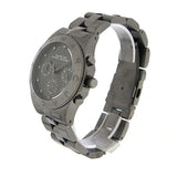 Marc Jacobs Blade Chronograph Black Dial Black Steel Strap Watch for Women - MBM3103