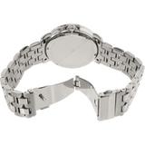 Marc Jacobs Fergus White Dial Silver Steel Strap Watch for Women - MBM8646