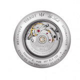 Tissot T Classic Le Locle Automatic Silver Dial Brown Leather Strap Watch For Women - T006.207.16.038.00