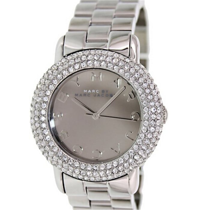 Marc Jacobs Marci Silver Dial Silver Steel Strap Watch for Women - MBM3190