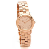 Marc Jacobs Marci Rose Gold Dial Rose Gold Steel Strap Watch for Women - MBM3175