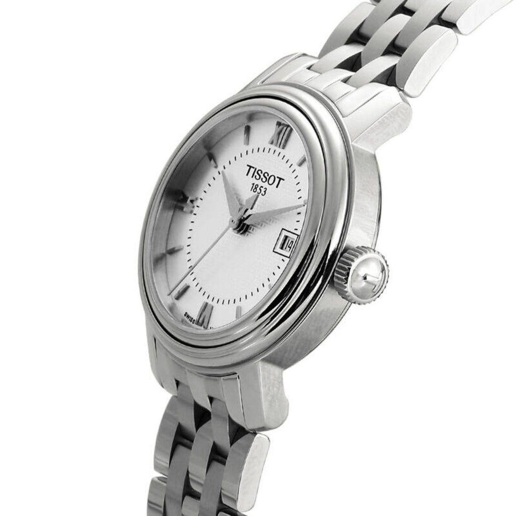 Tissot T Classic Bridgeport Lady Quartz Stainless Steel Watch For Women - T097.010.11.038.00