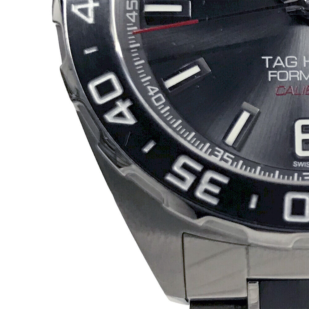 Tag Heuer Formula 1 Calibre 5 Anthracite Dial Two Tone Steel Strap Watch for Men - WAZ2011.BA0843