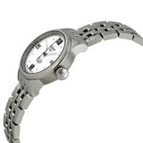 Tissot Le Locle Automatic Double Happiness Lady Silver Dial Silver Steel Strap Watch For Women - T41.1.183.35