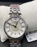 Tissot Chemin Des Tourelles Powermatic 80 Helvetic Silver Dial Silver Steel Strap Watch For Women - T099.207.11.116.00