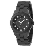 Marc Jacobs Pelly Black Dial Black Silicone Strap Watch for Women - MBM2507