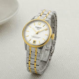 Tissot Chemin Des Tourelles Powermatic 80 Lady Silver Dial Two Tone Steel Strap Watch For Women - T099.207.22.037.00