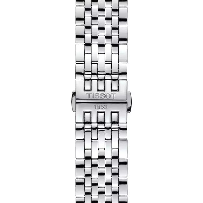 Tissot T Classic Tradition Chronograph White Dial Silver Steel Strap Watch For Men - T063.617.11.037.00