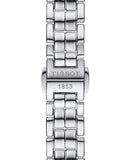 Tissot T Lady Flamingo Mother of Pearl White Dial Silver Steel Strap Watch For Women - T094.210.11.111.00