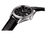 Tissot Ballade Powermatic 80 Cosc Black Dial Black Leather Strap Watch For Men - T108.408.16.057.00