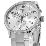 Tissot Chrono XL Classic Silver Dial Silver Steel Strap Watch For Men - T116.617.11.037.00