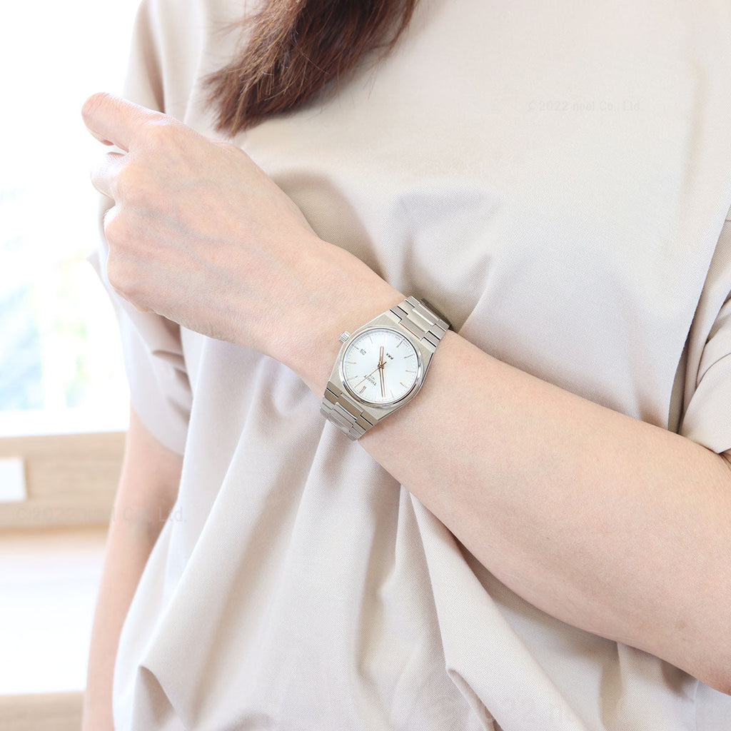 Tissot PRX Silver Dial Silver Steel Strap Watch For Women - T137.210.11.031.00