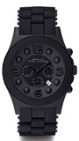Marc Jacobs Pelly Black Dial Black Silicone Strap Watch for Women - MBM2567