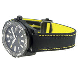 Tag Heuer Aquaracer Calibre 5 Automatic Black Dial Black Nylon Strap Watch for Men - WAY218A.FC6362