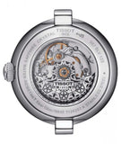 Tissot Bellissima Automatic Silver Dial Blue Leather Strap Watch For Women - T126.207.16.013.00