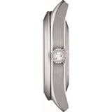 Tissot Gentleman Powermatic 80 Silicium Black Dial Silver Steel Strap Watch For Men - T127.407.11.051.00
