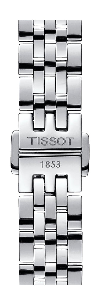 Tissot Le Locle Automatic Double Happiness Lady Silver Dial Silver Steel Strap Watch For Women - T41.1.183.35