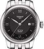 Tissot Le Locle Automatic Lady Black Dial Silver Steel Strap Watch For Women - T006.207.11.058.00