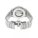 Tissot T Classic Luxury Powermatic 80 White Dial Silver Steel Strap Watch For Men - T086.408.11.016.00