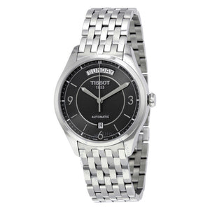 Tissot T Classic T One Automatic Grey Dial Silver Steel Strap Watch For Men - T038.430.11.067.00
