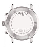 Tissot PRC 200 Chronograph Blue Dial Silver Steel Strap Watch For Men - T055.417.11.047.00