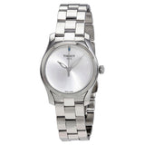 Tissot T Wave Silver Dial Silver Steel Strap Watch For Women - T112.210.11.031.00