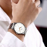 Tissot T Classic Tradition White Dial Two Tone Mesh Bracelet Watch For Men - T063.610.22.037.01
