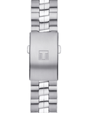 Tissot T Classic PR 100 Chronograph Silver Dial Silver Steel Strap Watch For Men - T101.417.11.031.00